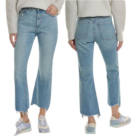 DL1961 Bridget Serenity Cropped Bootcut Jean Size 25 - Picture 1 of 7
